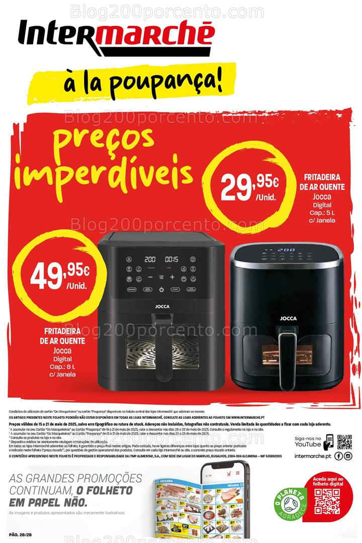 Antevisão Folheto INTERMARCHÉ Bazar Promoções de 15 a 21 maio all