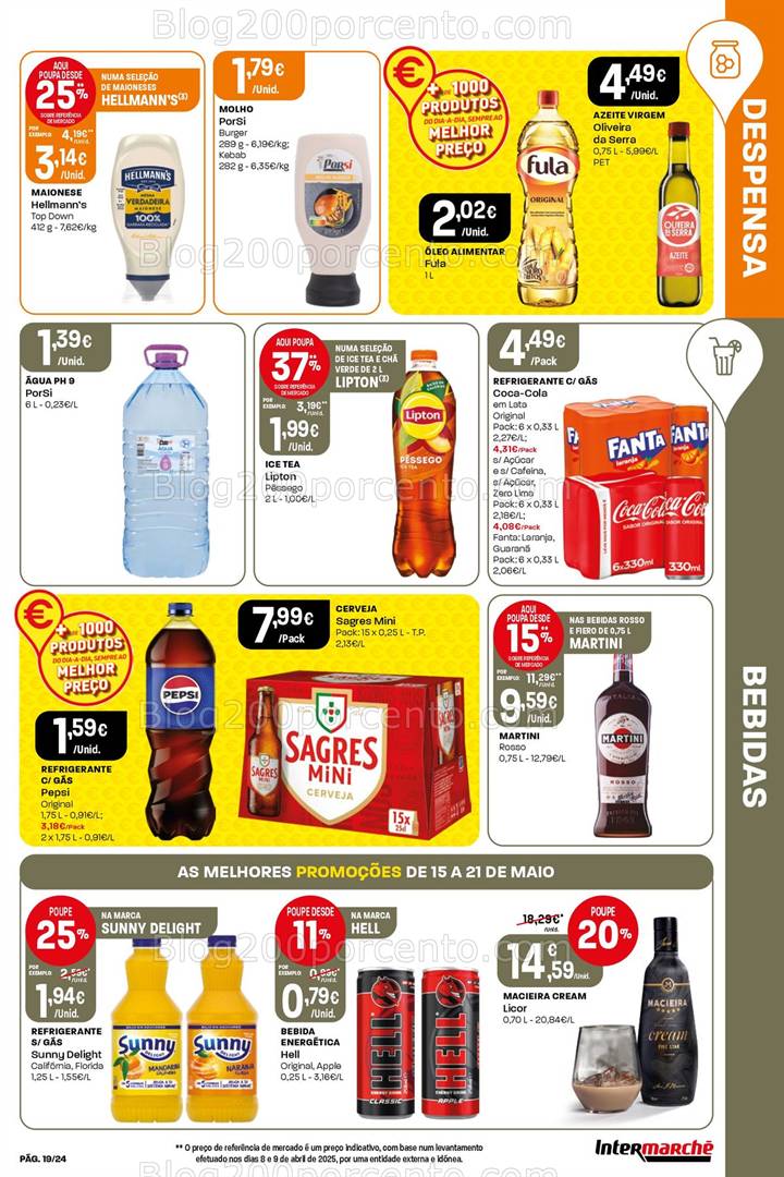Antevisão Folheto INTERMARCHÉ Contact Promoções de 15 a 21 maio all