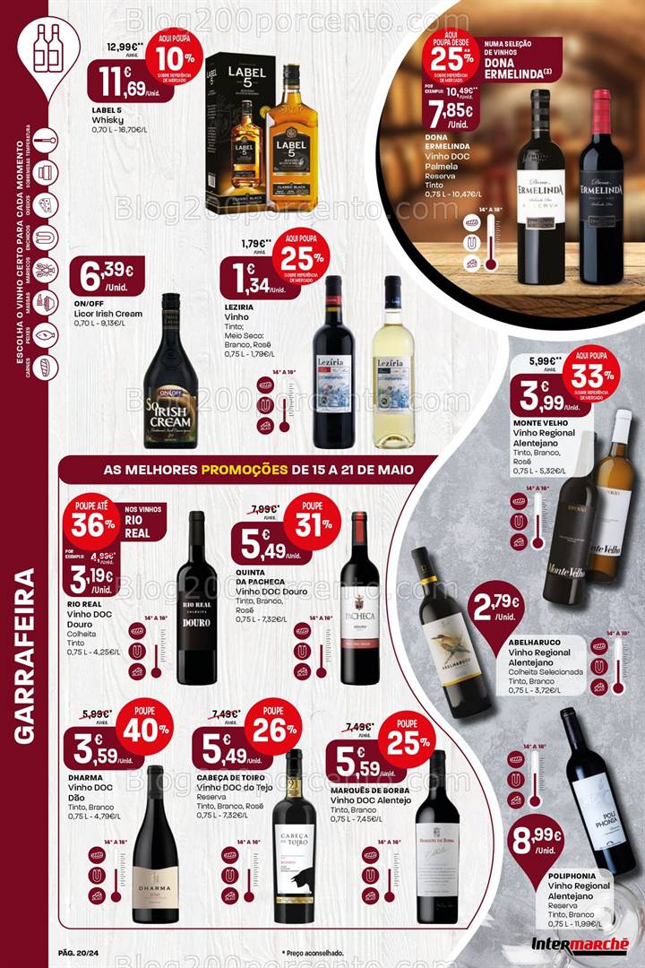 Antevisão Folheto INTERMARCHÉ Contact Promoções de 15 a 21 maio all