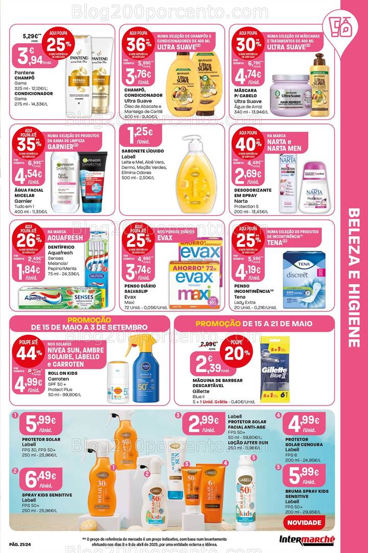 Antevisão Folheto INTERMARCHÉ Contact Promoções de 15 a 21 maio all