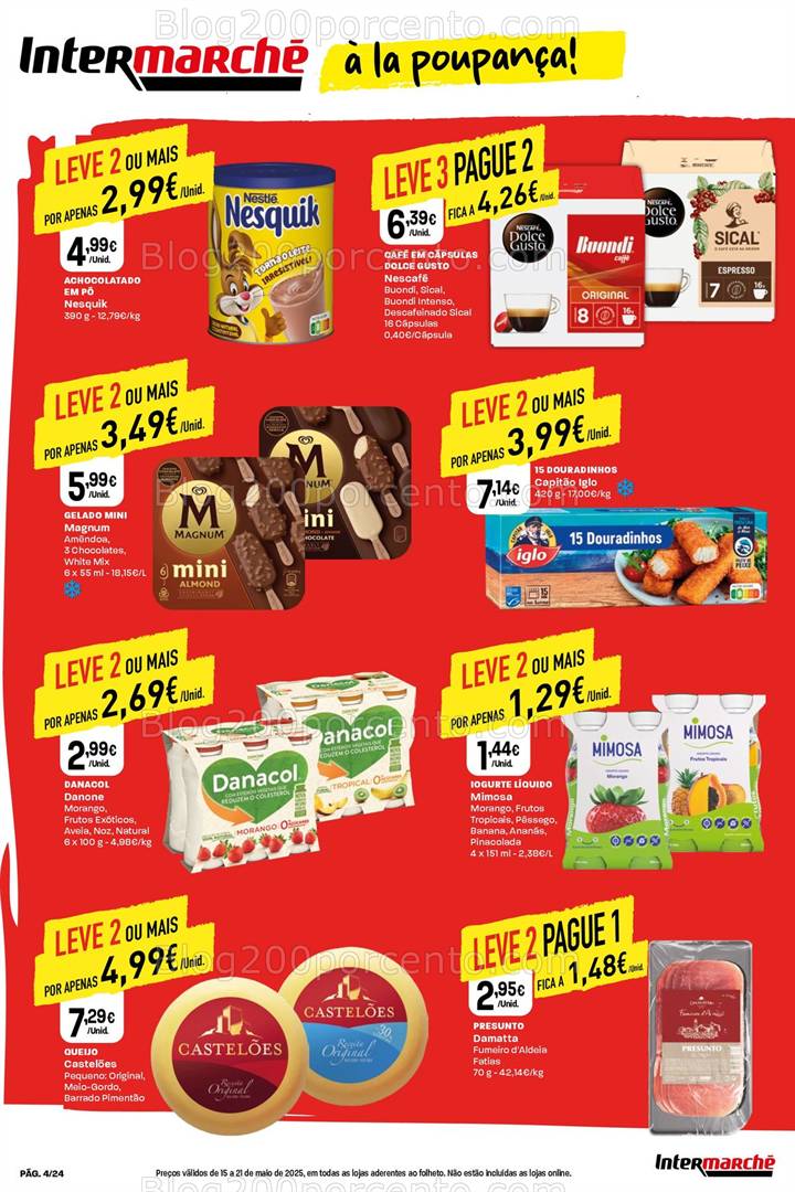 Antevisão Folheto INTERMARCHÉ Contact Promoções de 15 a 21 maio all