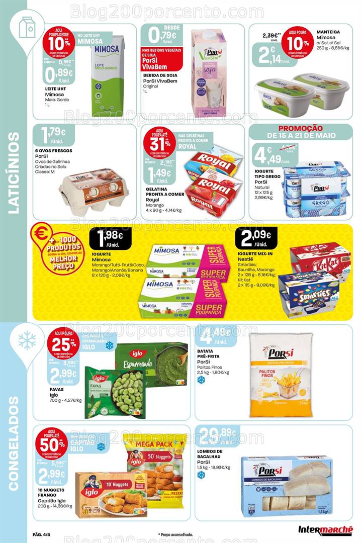Antevisão Folheto INTERMARCHÉ Mini Promoções de 15 a 21 maio all