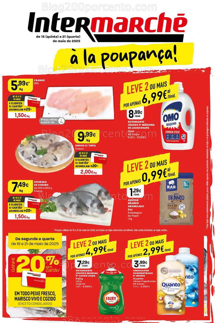 Antevisão Folheto INTERMARCHÉ Super Promoções de 15 a 21 maio all