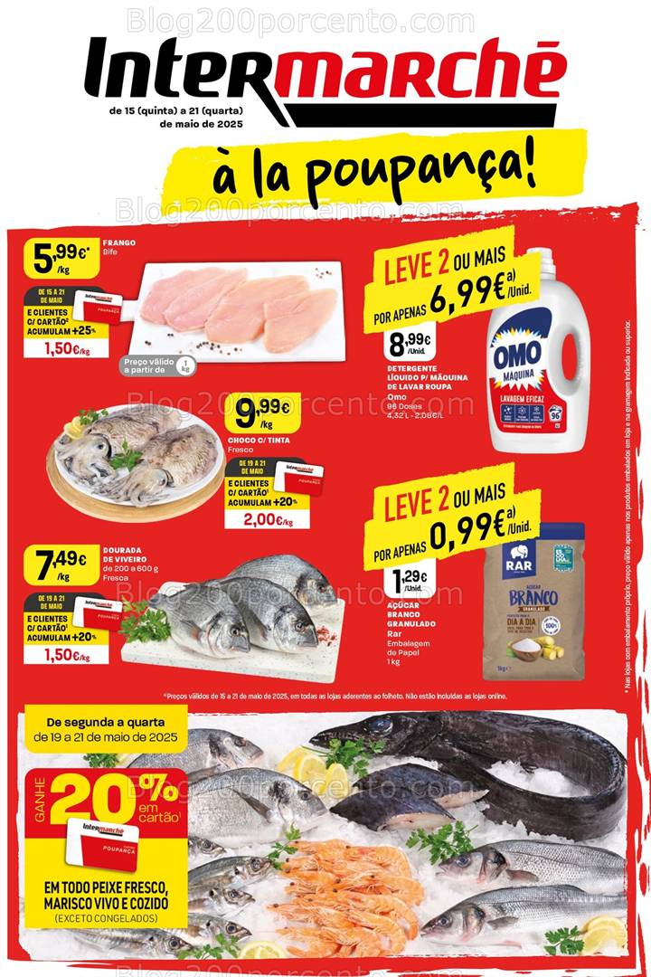 Antevisão Folheto INTERMARCHÉ Super Promoções de 15 a 21 maio all