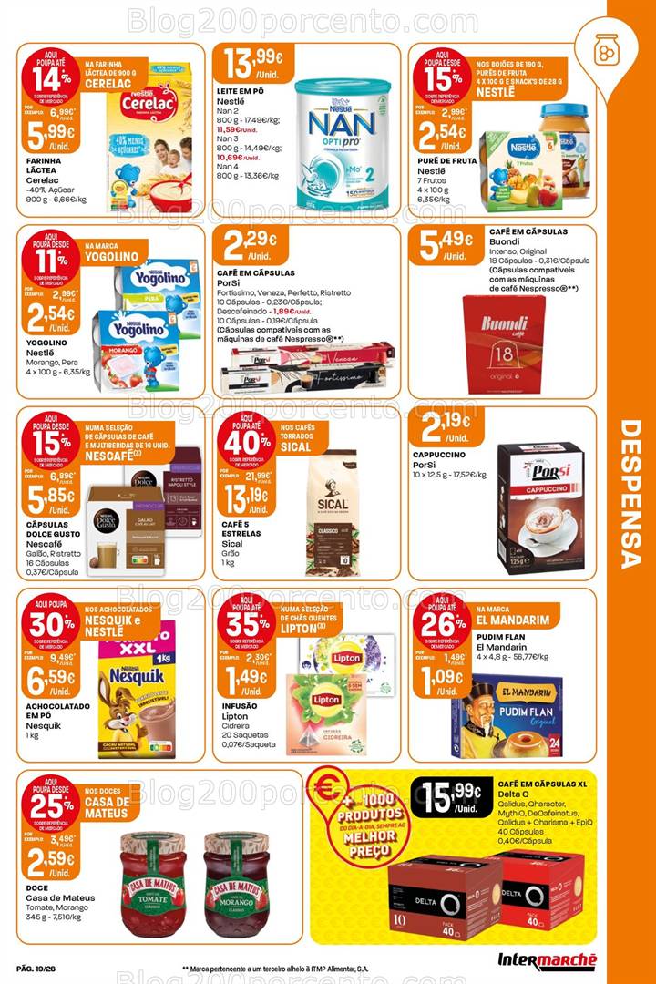 Antevisão Folheto INTERMARCHÉ Super Promoções de 15 a 21 maio all