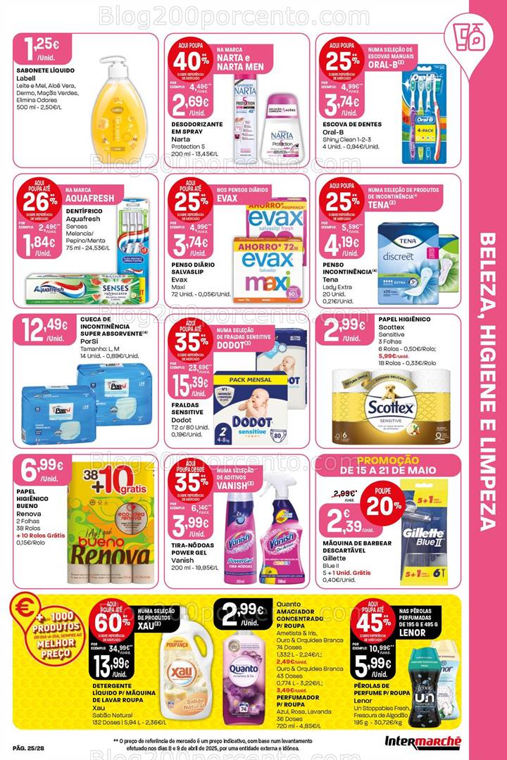 Antevisão Folheto INTERMARCHÉ Super Promoções de 15 a 21 maio all