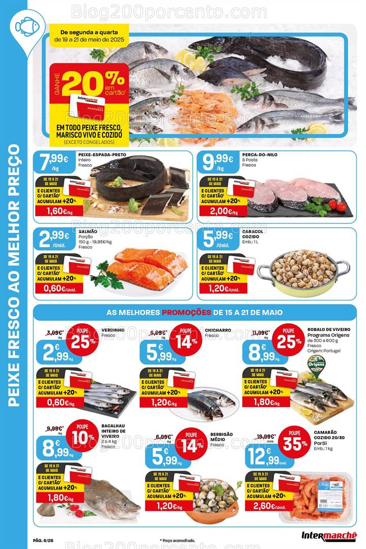 Antevisão Folheto INTERMARCHÉ Super Promoções de 15 a 21 maio all