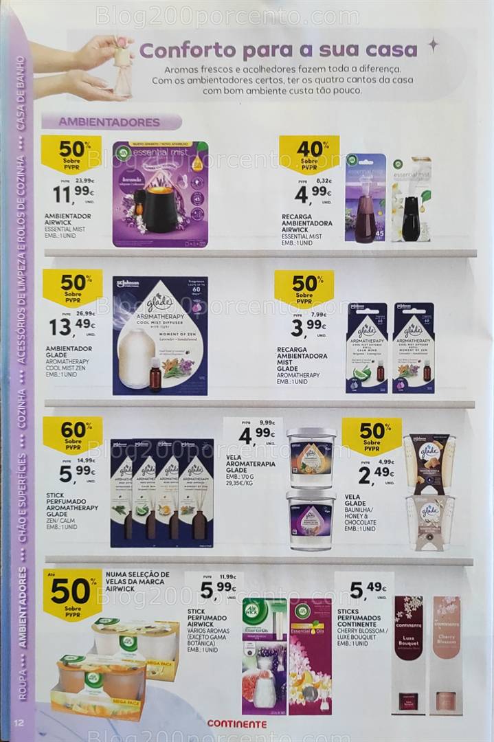 Antevisão Folheto CONTINENTE Limpeza Promoções de 13 a 25 maio all