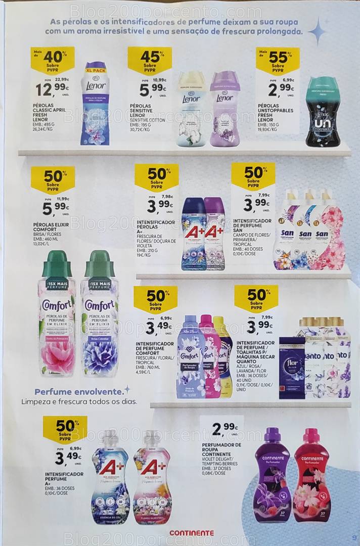 Antevisão Folheto CONTINENTE Limpeza Promoções de 13 a 25 maio all