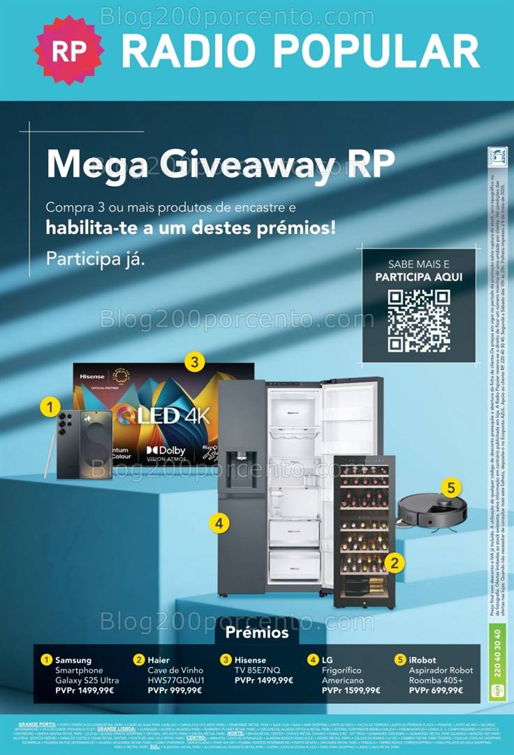 Antevisão Folheto RADIO POPULAR Especial Encastre Promoções de 14 maio a 3 junho all