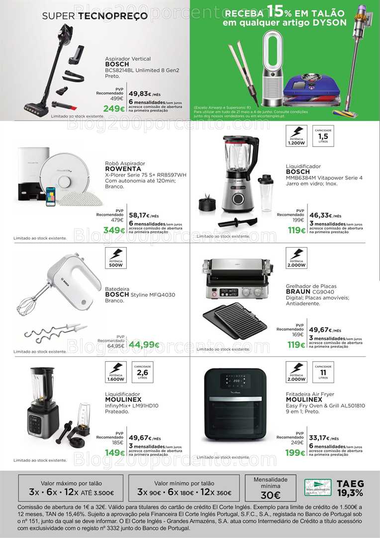 Antevisão Folheto EL CORTE INGLÉS Tecnologia Promoções de 21 a 30 maio all