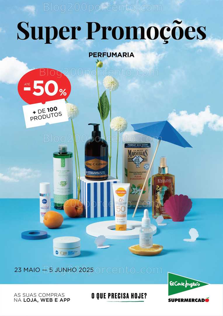 Antevisão Folheto EL CORTE INGLÉS Promoções de 23 maio a 5 junho all