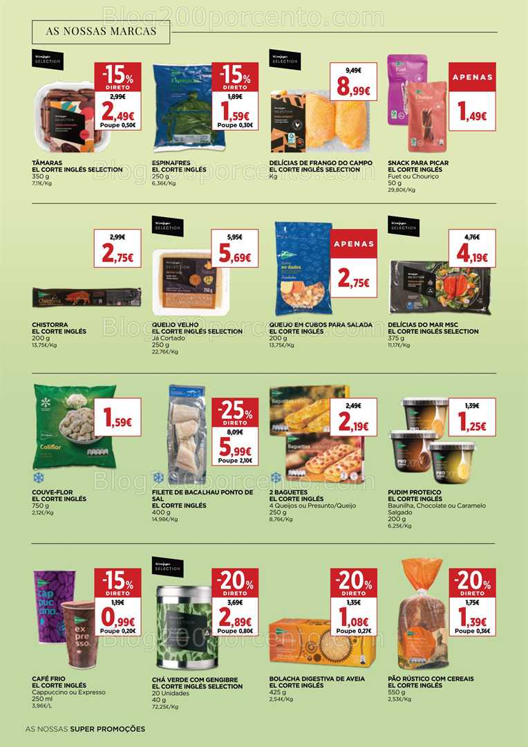 Antevisão Folheto EL CORTE INGLÉS Promoções de 23 maio a 5 junho all