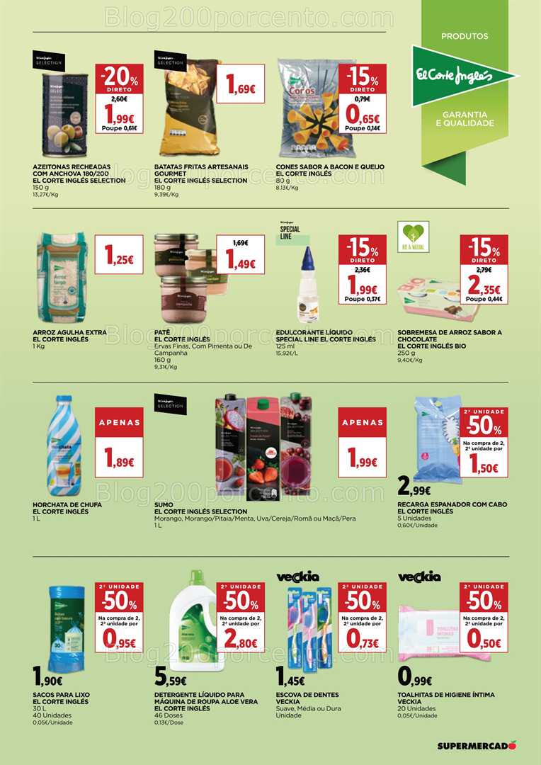 Antevisão Folheto EL CORTE INGLÉS Promoções de 23 maio a 5 junho all