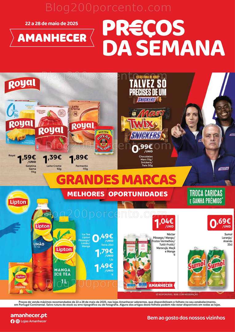 Antevisão Folheto AMANHECER Promoções de 22 a 28 maio all