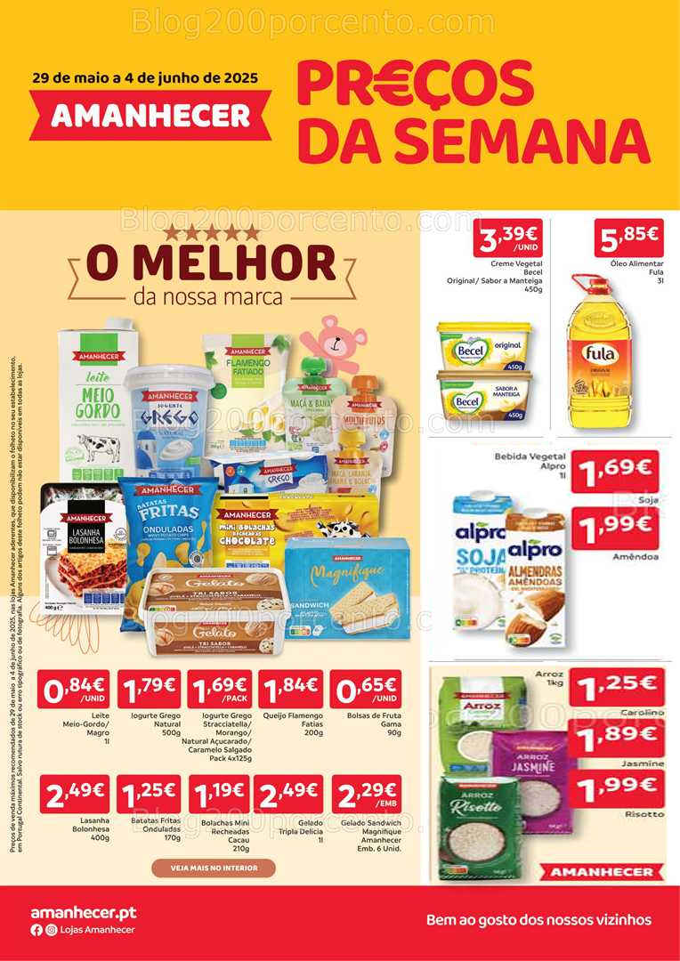 Antevisão Folheto AMANHECER Promoções de 29 maio a 4 junho all