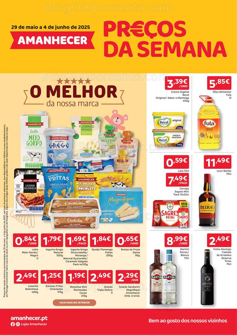 Antevisão Folheto AMANHECER Promoções de 29 maio a 4 junho all