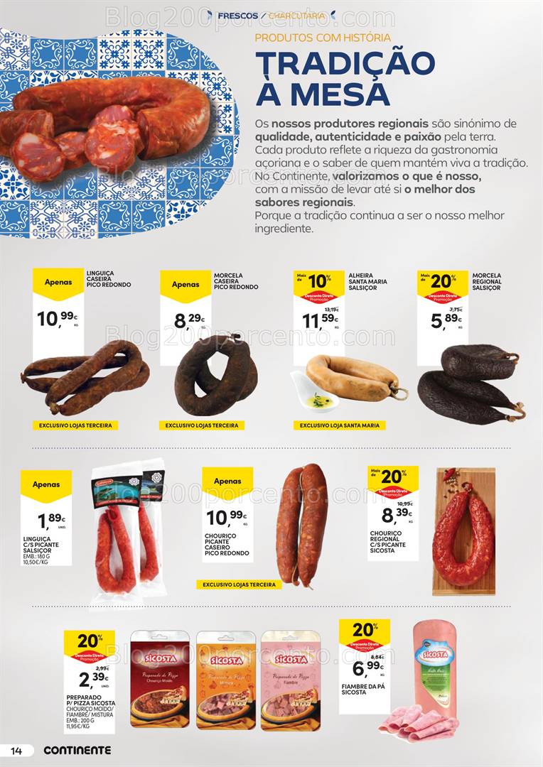 Antevisão Folheto CONTINENTE Especial Açores Promoções até 27 maio all