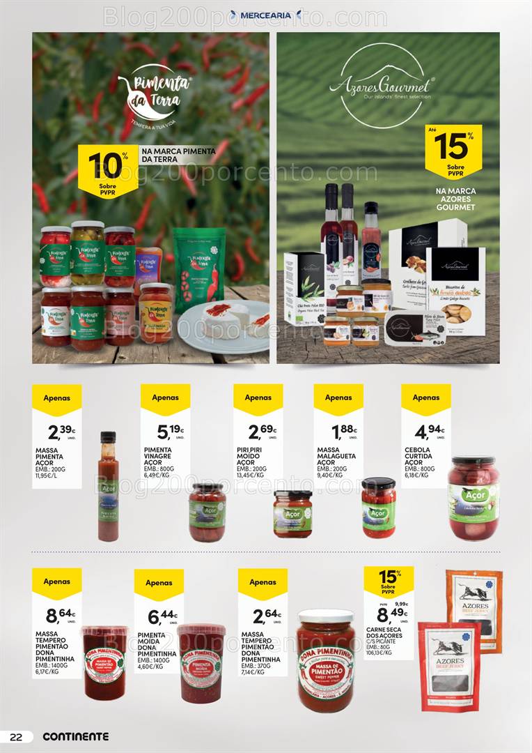 Antevisão Folheto CONTINENTE Especial Açores Promoções até 27 maio all