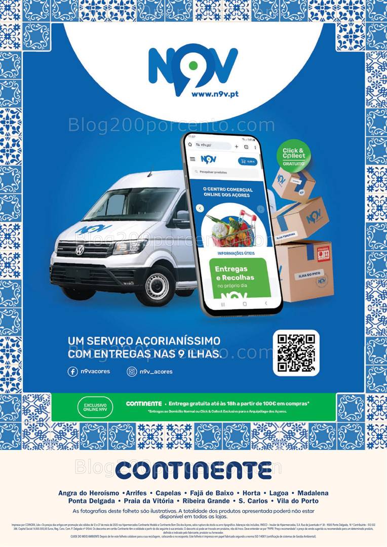 Antevisão Folheto CONTINENTE Especial Açores Promoções até 27 maio all
