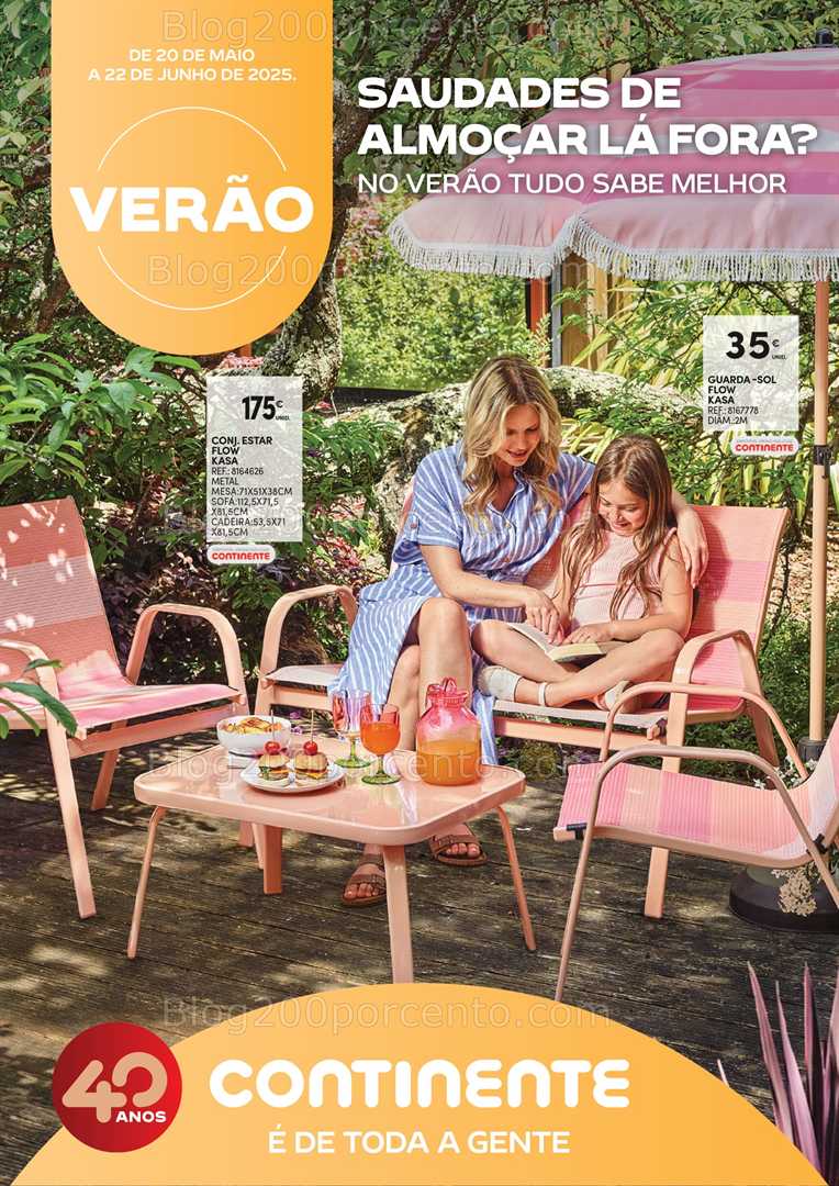 Antevisão Folheto CONTINENTE Verão Promoções de 20 maio a 22 junho all