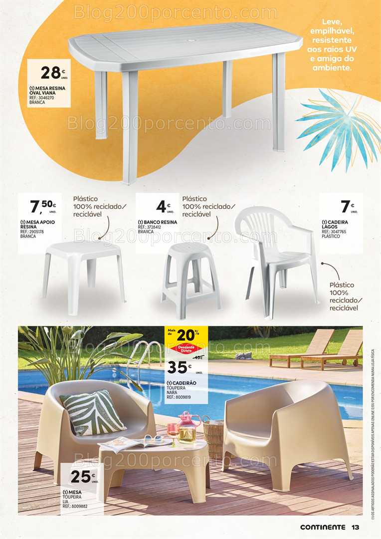 Antevisão Folheto CONTINENTE Verão Promoções de 20 maio a 22 junho all