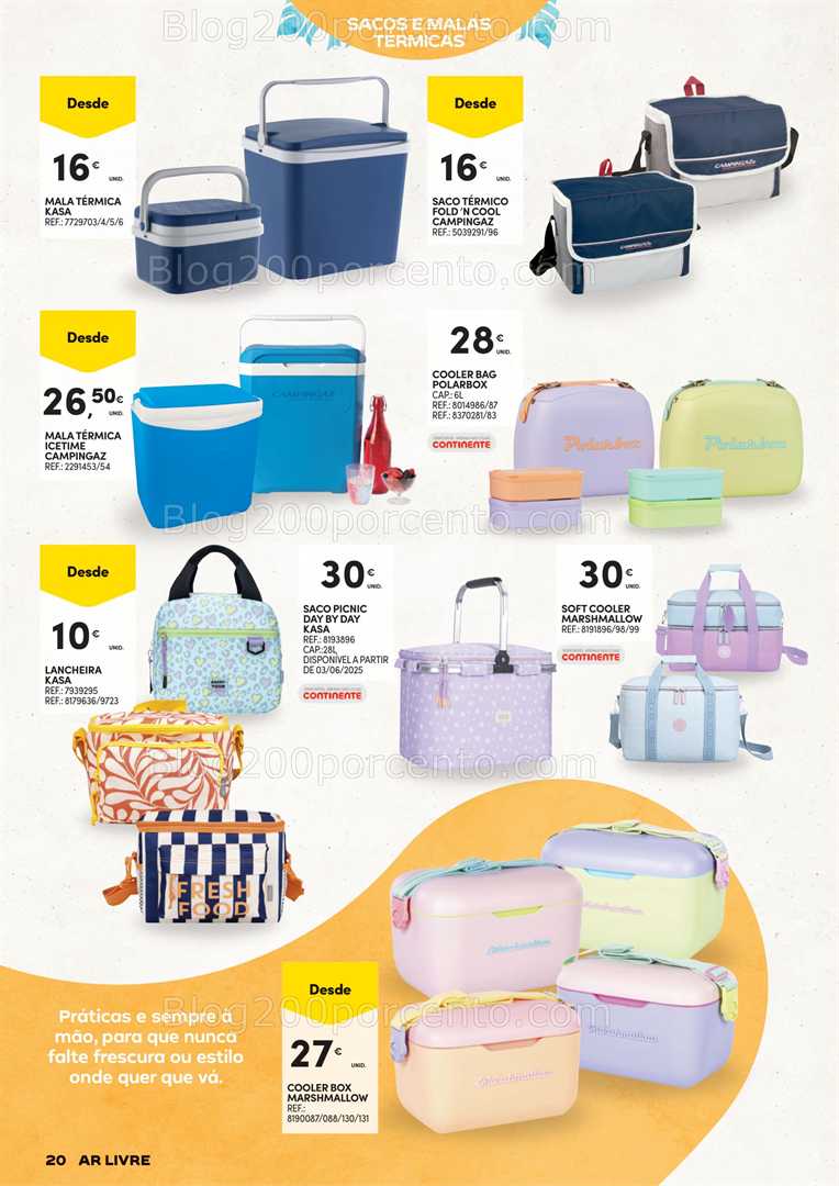 Antevisão Folheto CONTINENTE Verão Promoções de 20 maio a 22 junho all