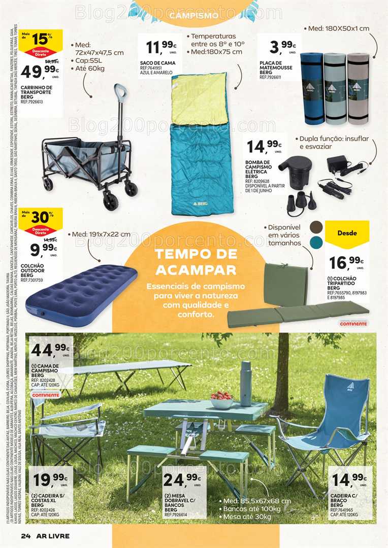 Antevisão Folheto CONTINENTE Verão Promoções de 20 maio a 22 junho all