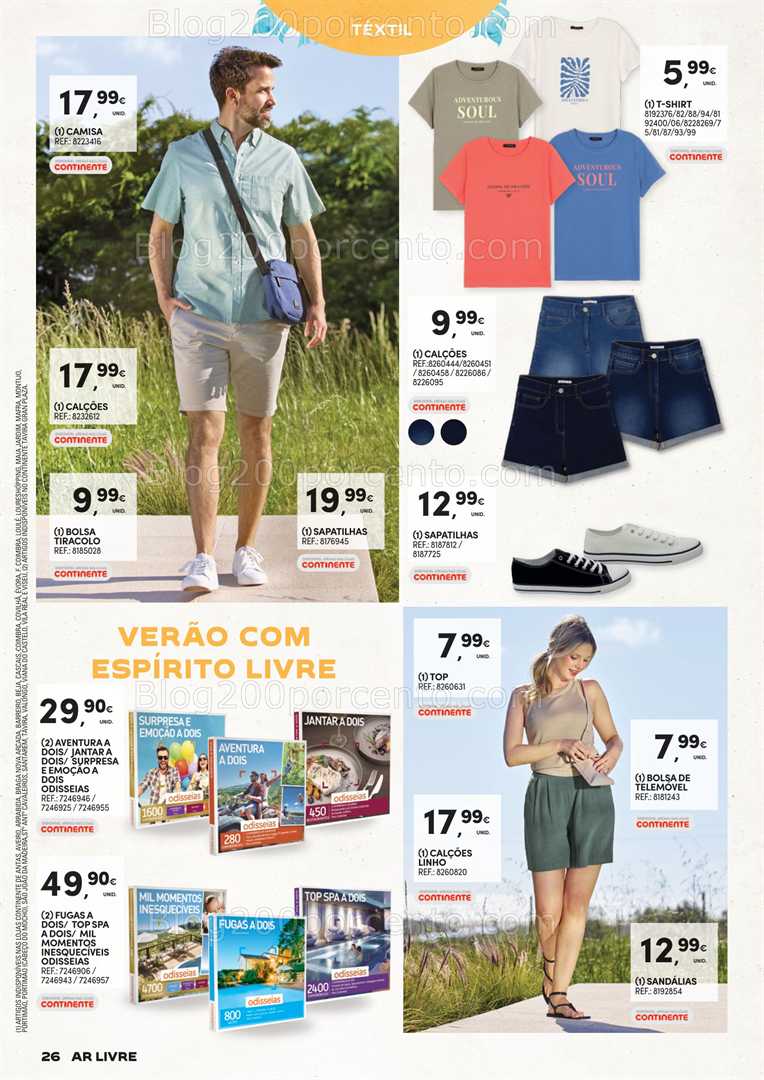 Antevisão Folheto CONTINENTE Verão Promoções de 20 maio a 22 junho all