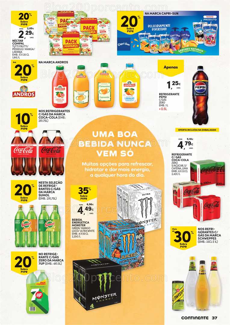 Antevisão Folheto CONTINENTE Verão Promoções de 20 maio a 22 junho all