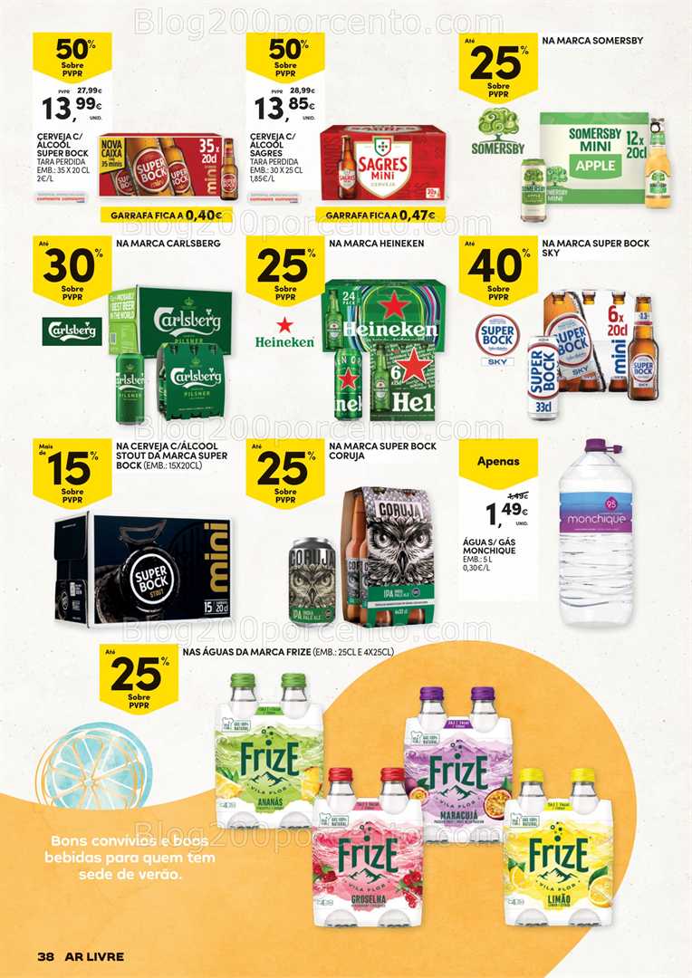 Antevisão Folheto CONTINENTE Verão Promoções de 20 maio a 22 junho all