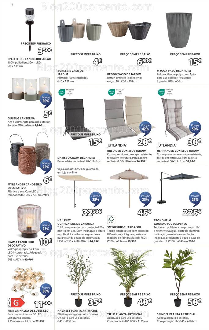 Antevisão Folheto JYSK Promoções de 19 maio a 11 junho all