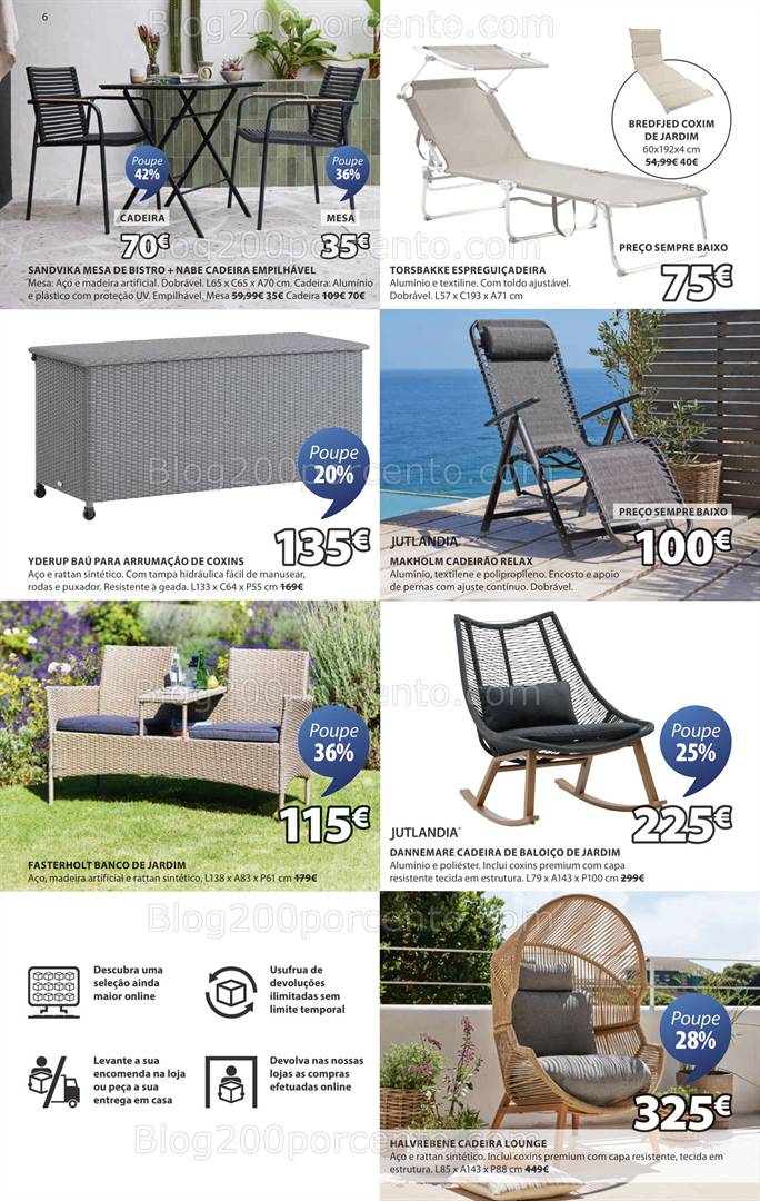 Antevisão Folheto JYSK Promoções de 19 maio a 11 junho all