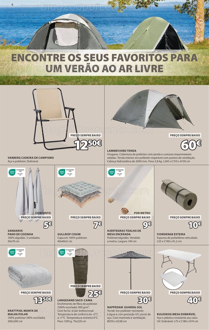 Antevisão Folheto JYSK Promoções de 19 maio a 11 junho all