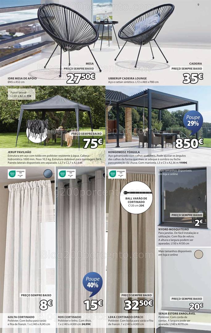 Antevisão Folheto JYSK Promoções de 19 maio a 11 junho all