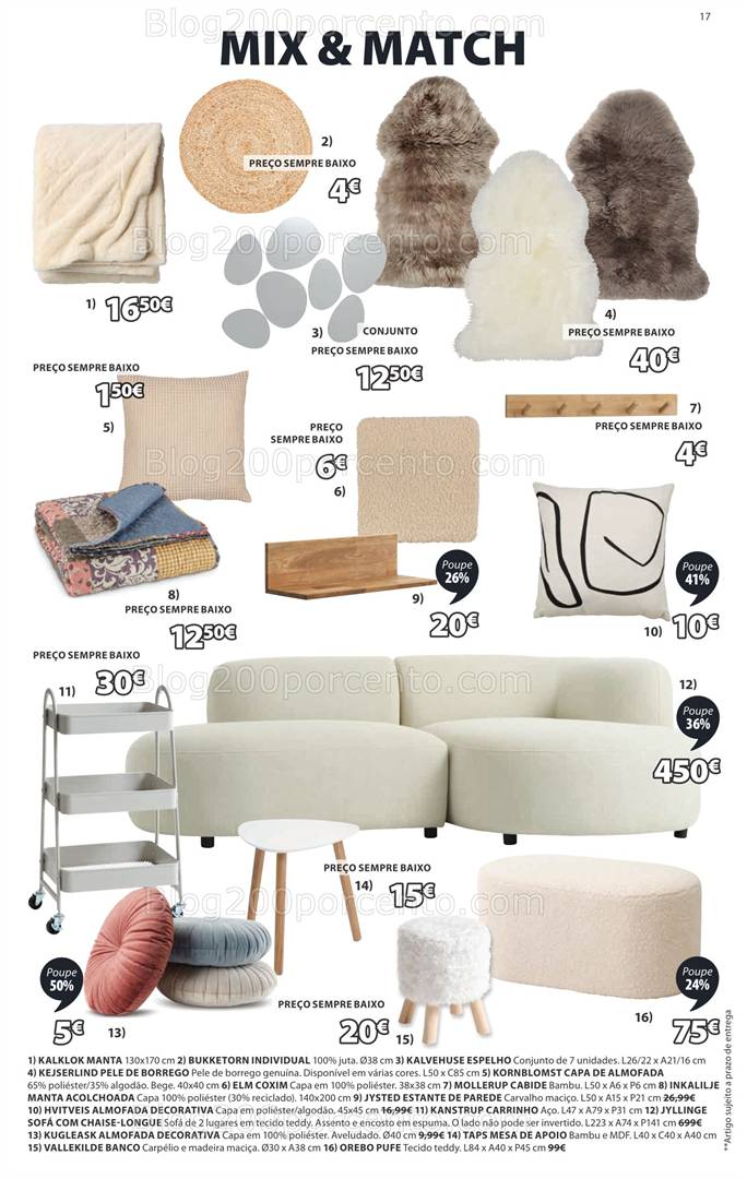 Antevisão Folheto JYSK Promoções de 19 maio a 11 junho all