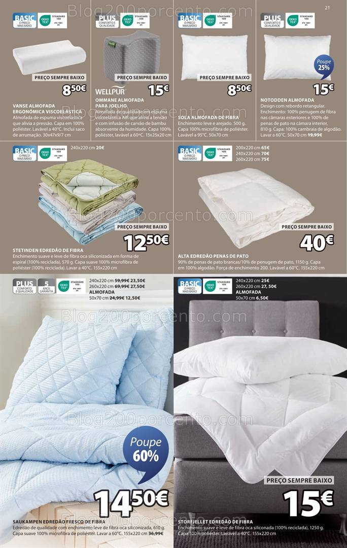 Antevisão Folheto JYSK Promoções de 19 maio a 11 junho all