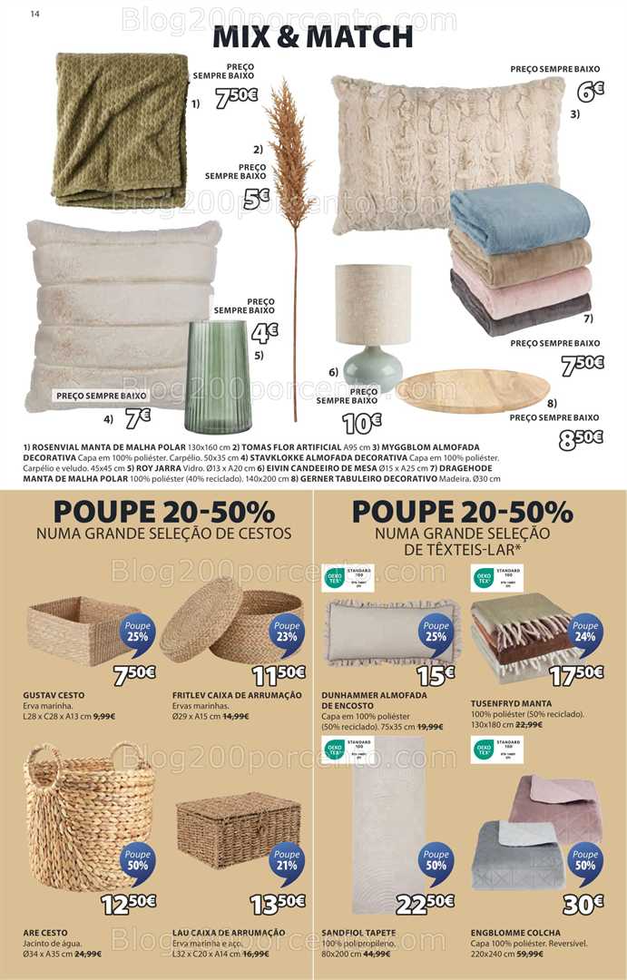 Antevisão Folheto JYSK Promoções de 29 maio a 11 junho all