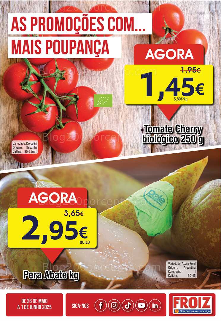 Antevisão Folheto FROIZ Promoções de 26 maio a 1 junho all