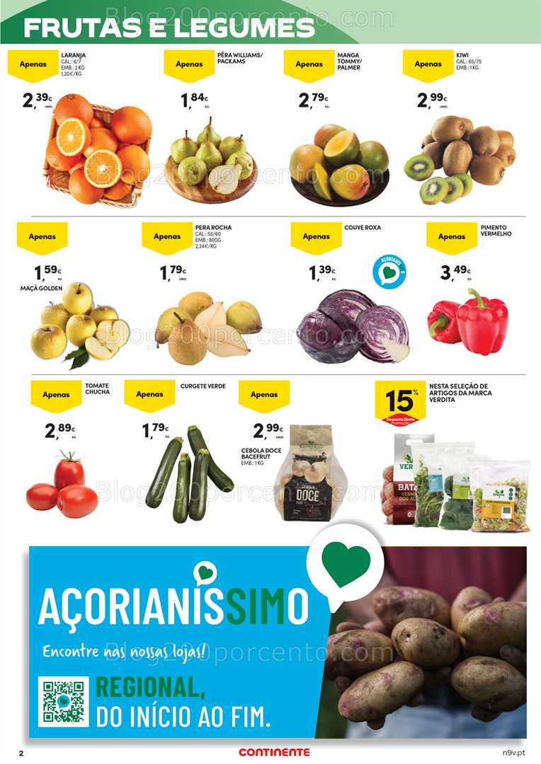 Antevisão Folheto CONTINENTE Açores Promoções de 29 maio a 11 junho all