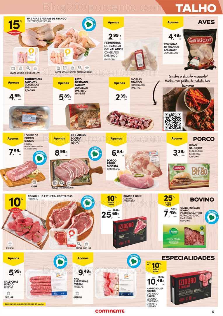 Antevisão Folheto CONTINENTE Açores Promoções de 29 maio a 11 junho all