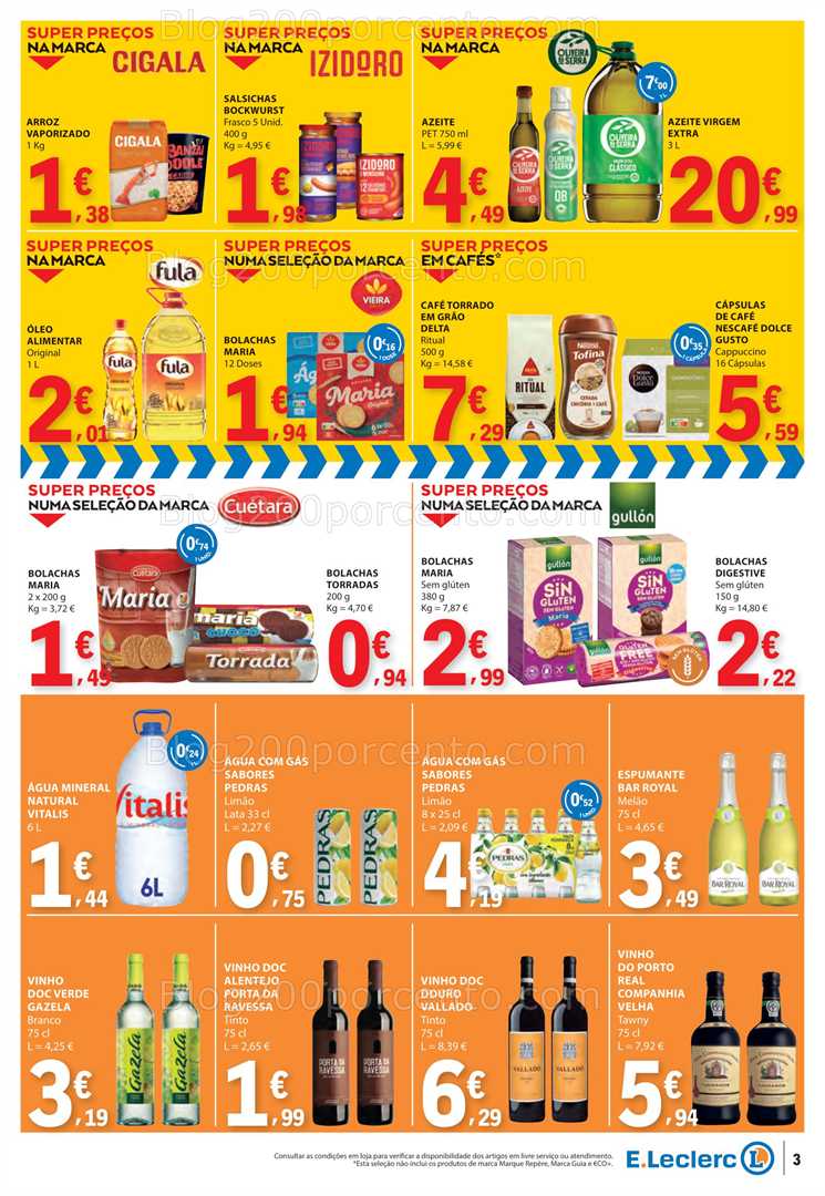 Antevisão Folheto E-LECLERC Promoções Fim de Semana - 23 a 25 maio all