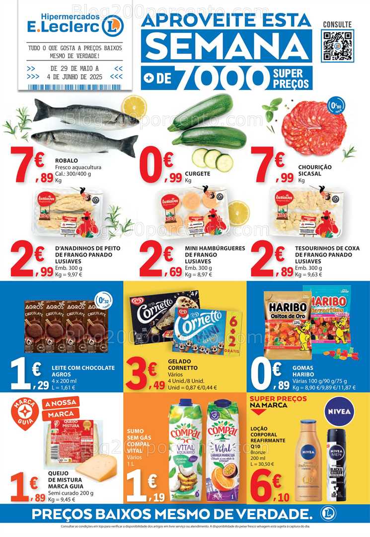 Antevisão Folheto E-LECLERC Promoções de 29 maio a 4 junho all