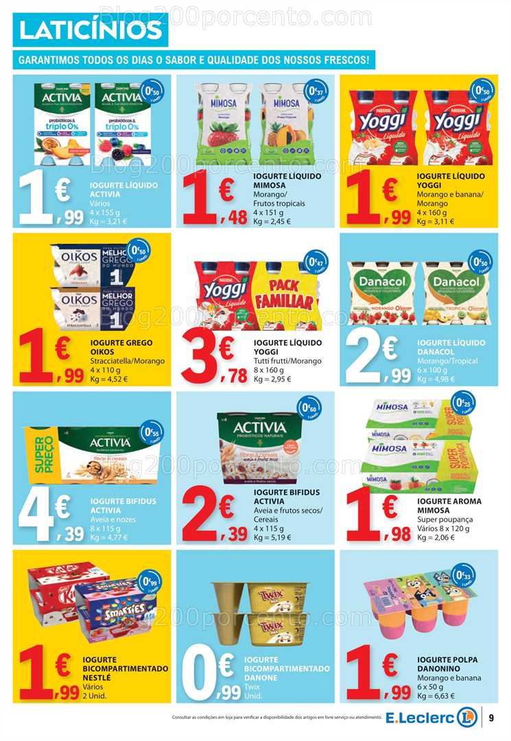 Antevisão Folheto E-LECLERC Promoções de 29 maio a 4 junho all