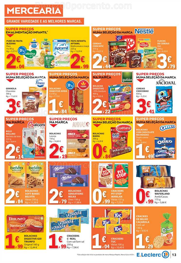 Antevisão Folheto E-LECLERC Promoções de 29 maio a 4 junho all