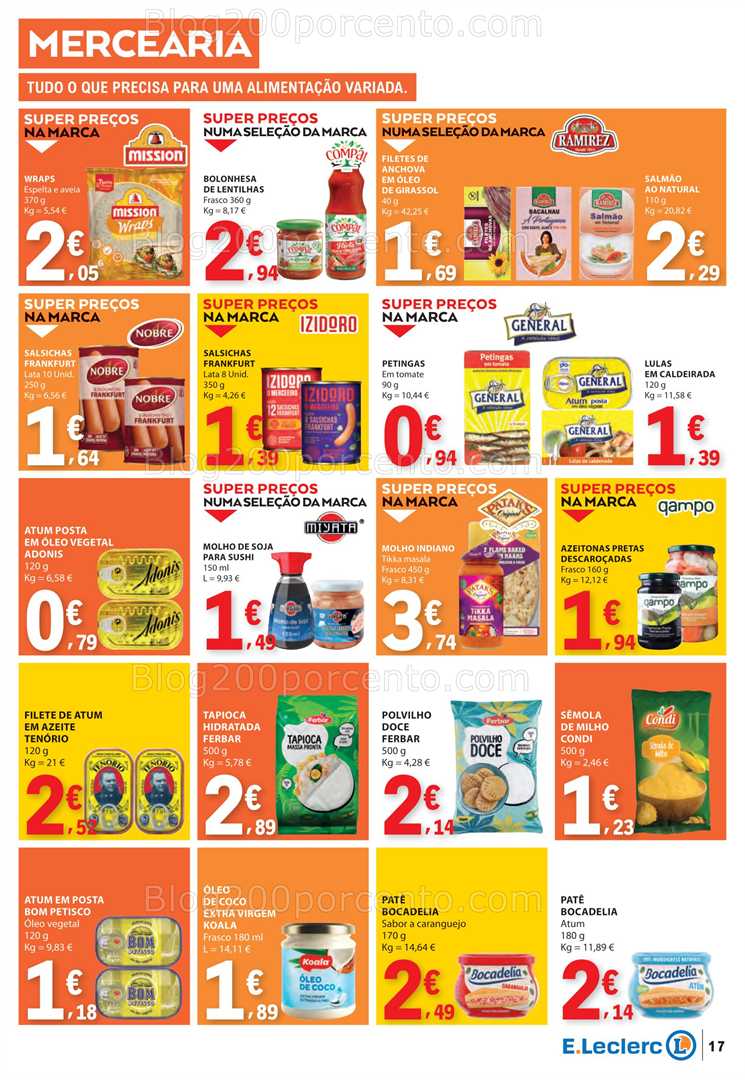 Antevisão Folheto E-LECLERC Promoções de 29 maio a 4 junho all