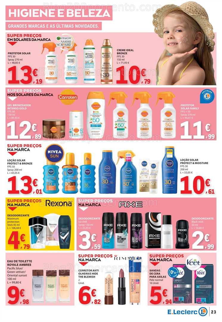 Antevisão Folheto E-LECLERC Promoções de 29 maio a 4 junho all
