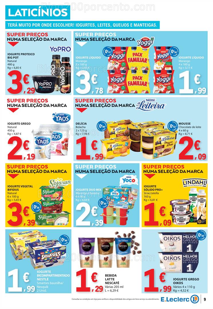 Antevisão Folheto E-LECLERC Promoções de 15 a 21 maio all