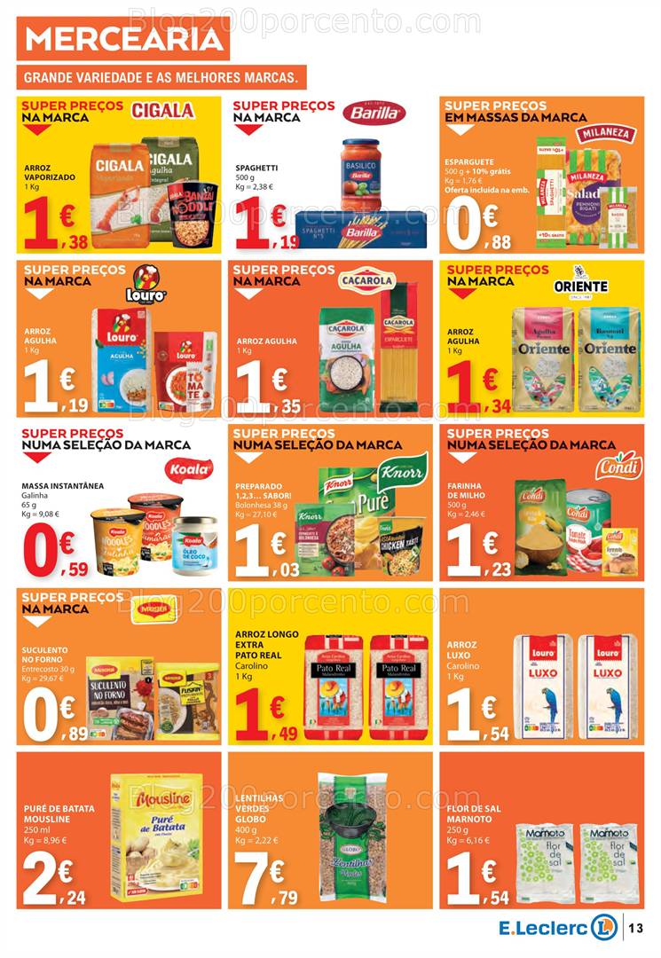 Antevisão Folheto E-LECLERC Promoções de 15 a 21 maio all