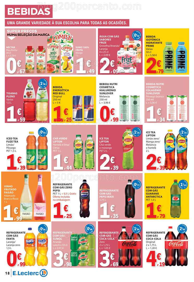 Antevisão Folheto E-LECLERC Promoções de 15 a 21 maio all